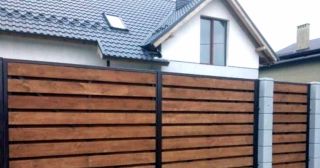 Купить распашные ворота деревянные Когалым, цена от 2728 руб.